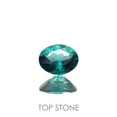 グリーンアパタイト(ノーブルモロキサイト)(宝石名アパタイト)マダガスカル産 0.29ct 識別済[220616379]4.8x3.8mm前後