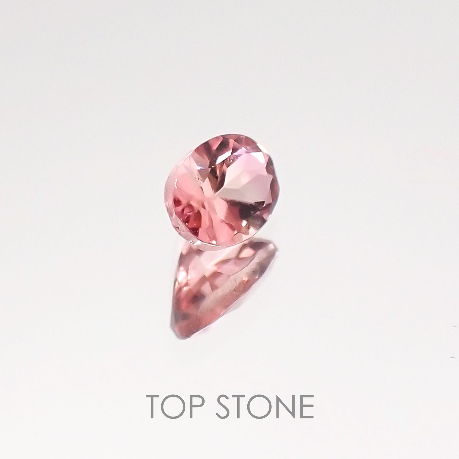バイカラートルマリン ブラジル産 ルース 0.19ct[20117138]4.2×2.9mm前後