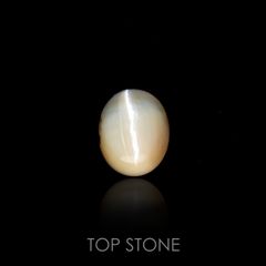 オパールキャッツアイ ブラジル・バイーア州産 5.23ct[220917849]12.8x10.5mm前後