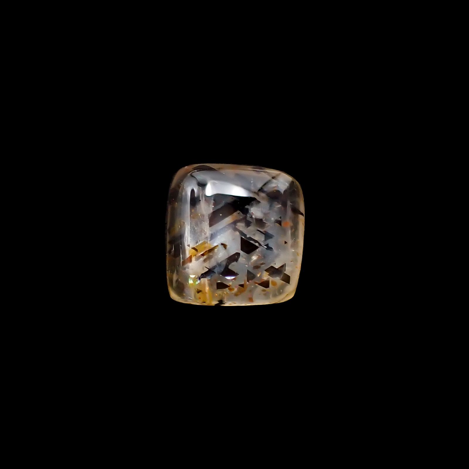 レインボーラティスサンストーン オーストラリア産 1.86ct[230722899]7.7x7.5mm前後