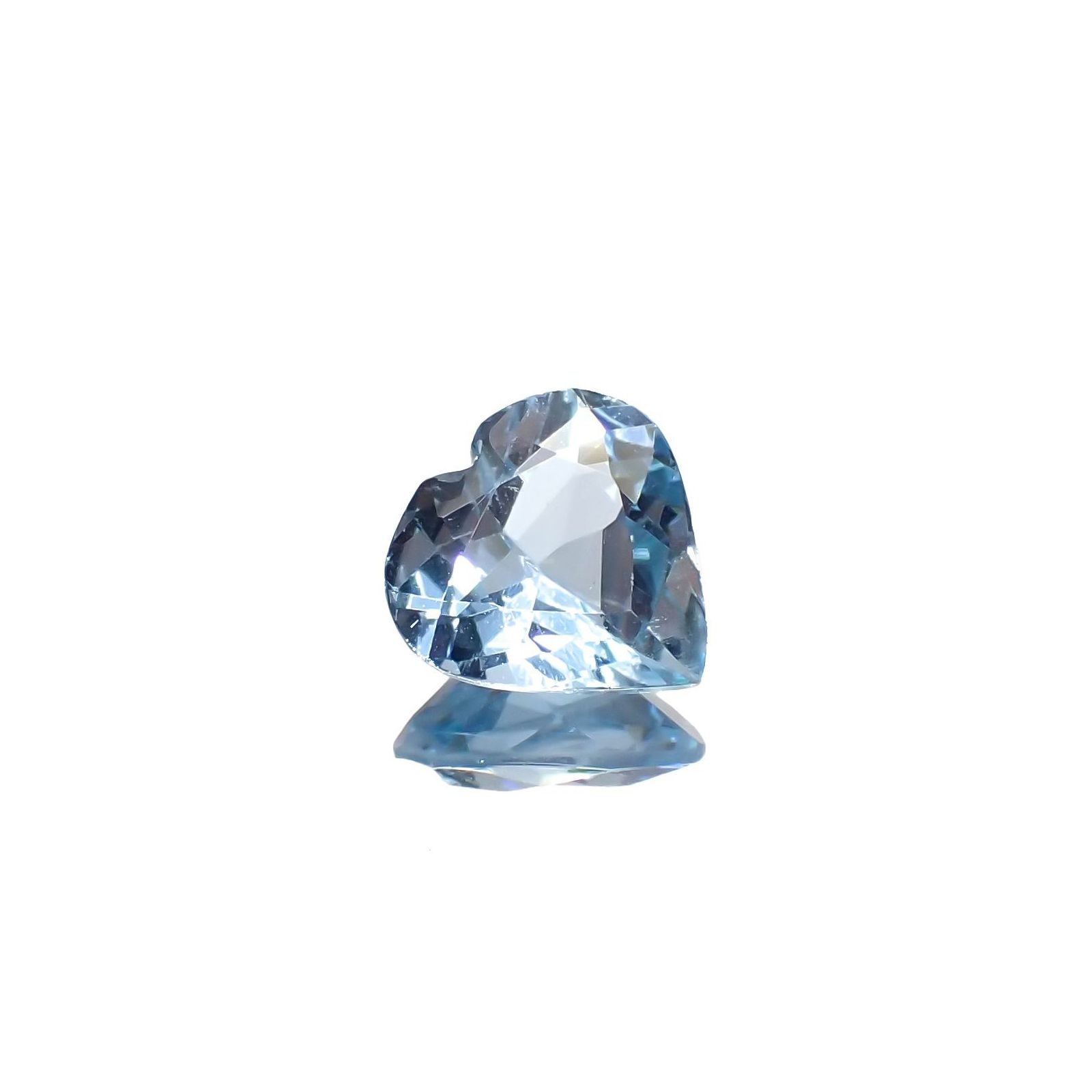 サンタマリアアクアマリン ブラジル産 1.15ct / 7.9x7.9mm前後 [231224583]