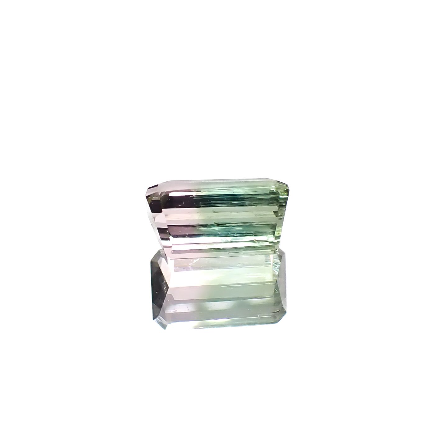 バイカラートルマリン アフガニスタン産 0.73ct[240929143]6.4x3.7mm前後