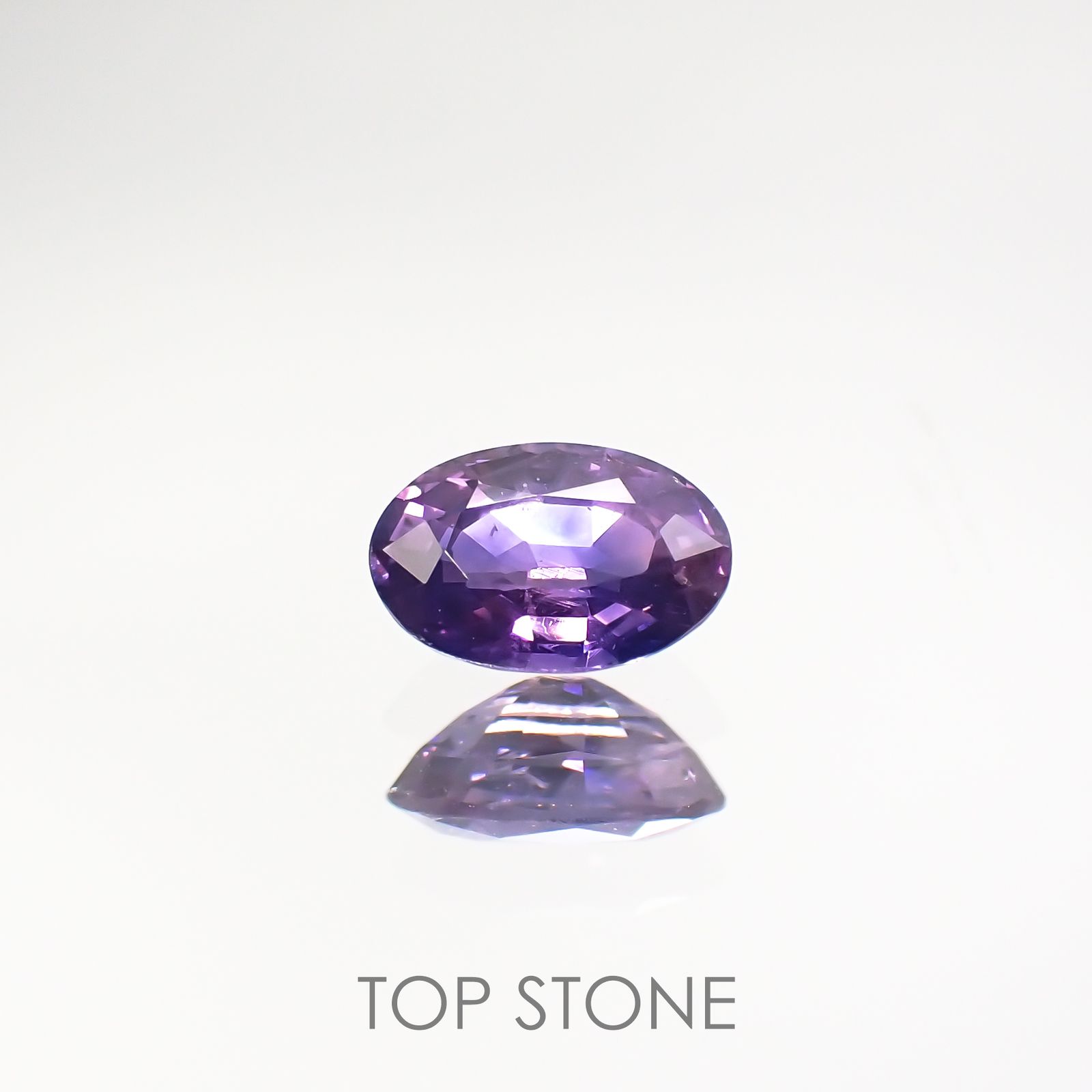 バイカラーサファイア(宝石名バイカラー・サファイア) タンザニア産 0.58ct 識別済[210711559]6×3.9mm前後