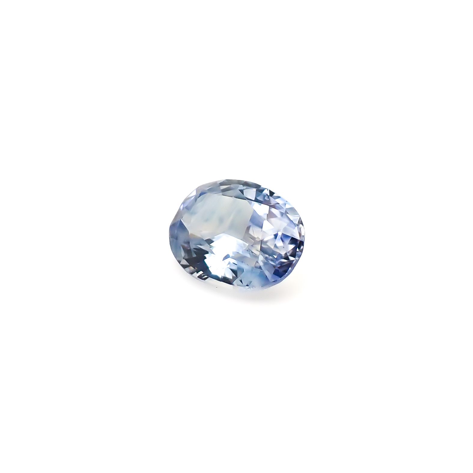アイスブルーサファイア スリランカ/マダガスカル産 0.80ct / 6.3x4.8mm前後 [260732589]