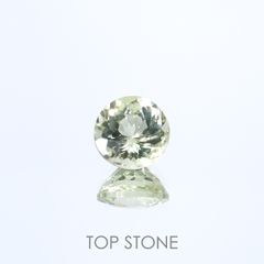 モンテブラサイト(宝石名モンテブラサイト)マダガスカル産 0.62ct 識別済[220817425]5.3x5.2mm前後