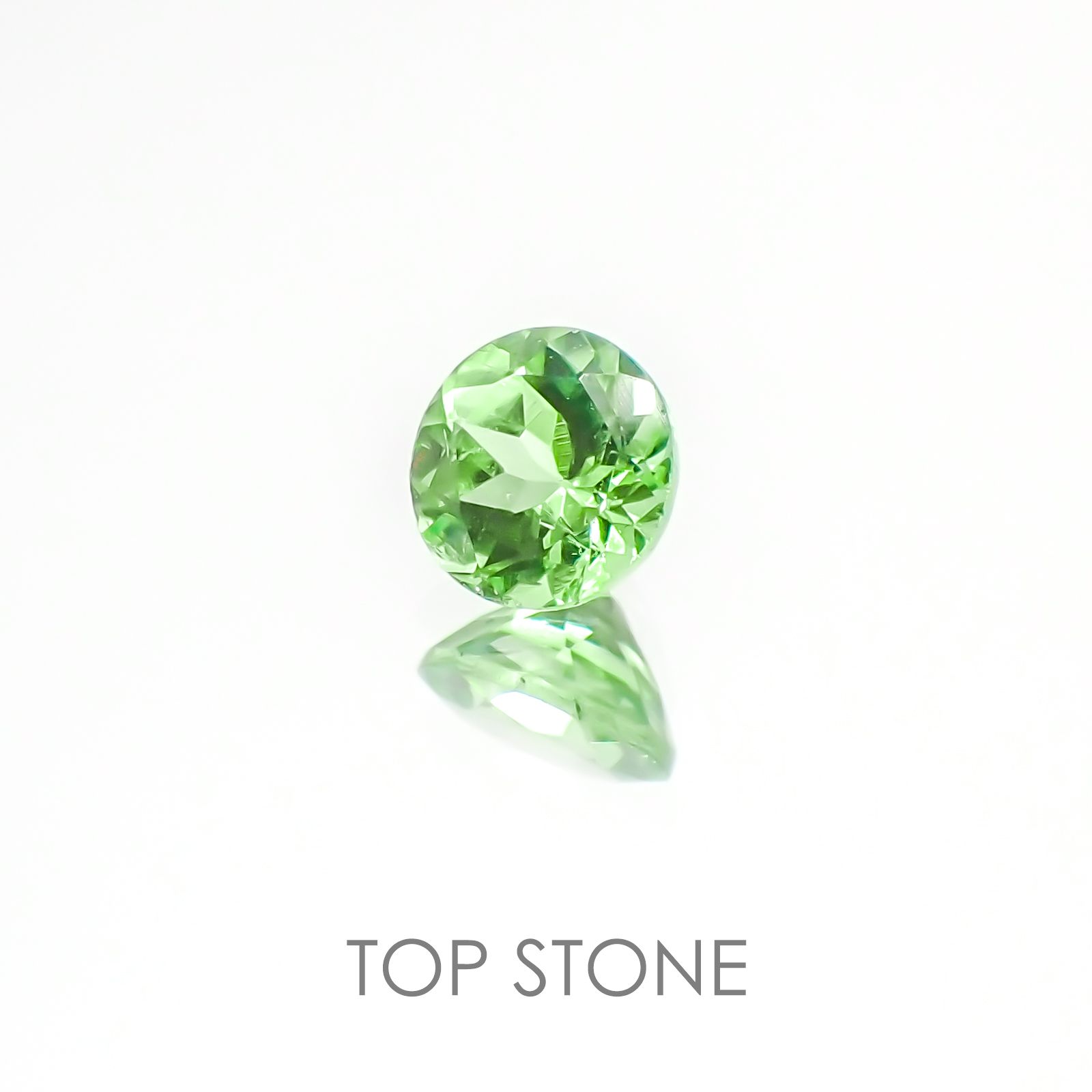 ミントガーネット タンザニア産 ルース 0.31ct[20117909]4×4mm前後