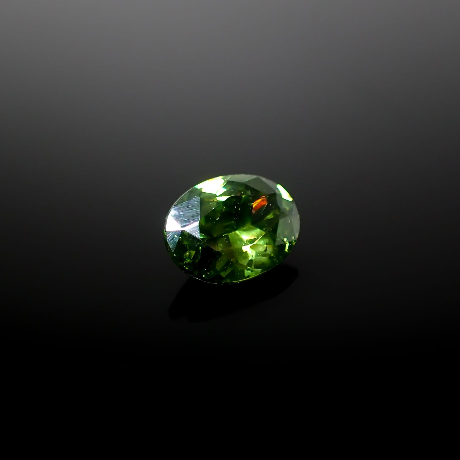 グリーンスファレライト ブルガリア産 1.44ct[240929135]7.9x6mm前後