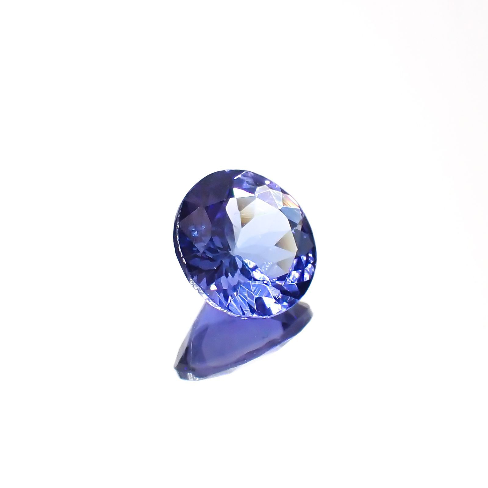 タンザナイト(宝石名タンザナイト)タンザニア産 1.70ct 識別済[221119011]8x8mm前後
