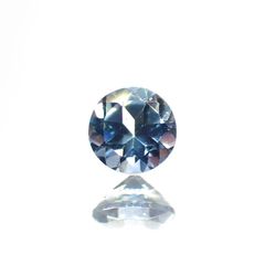 モンタナサファイア(宝石名サファイア)アメリカ・モンタナ州産 0.32ct 識別済[220114012]4x3.9mm前後