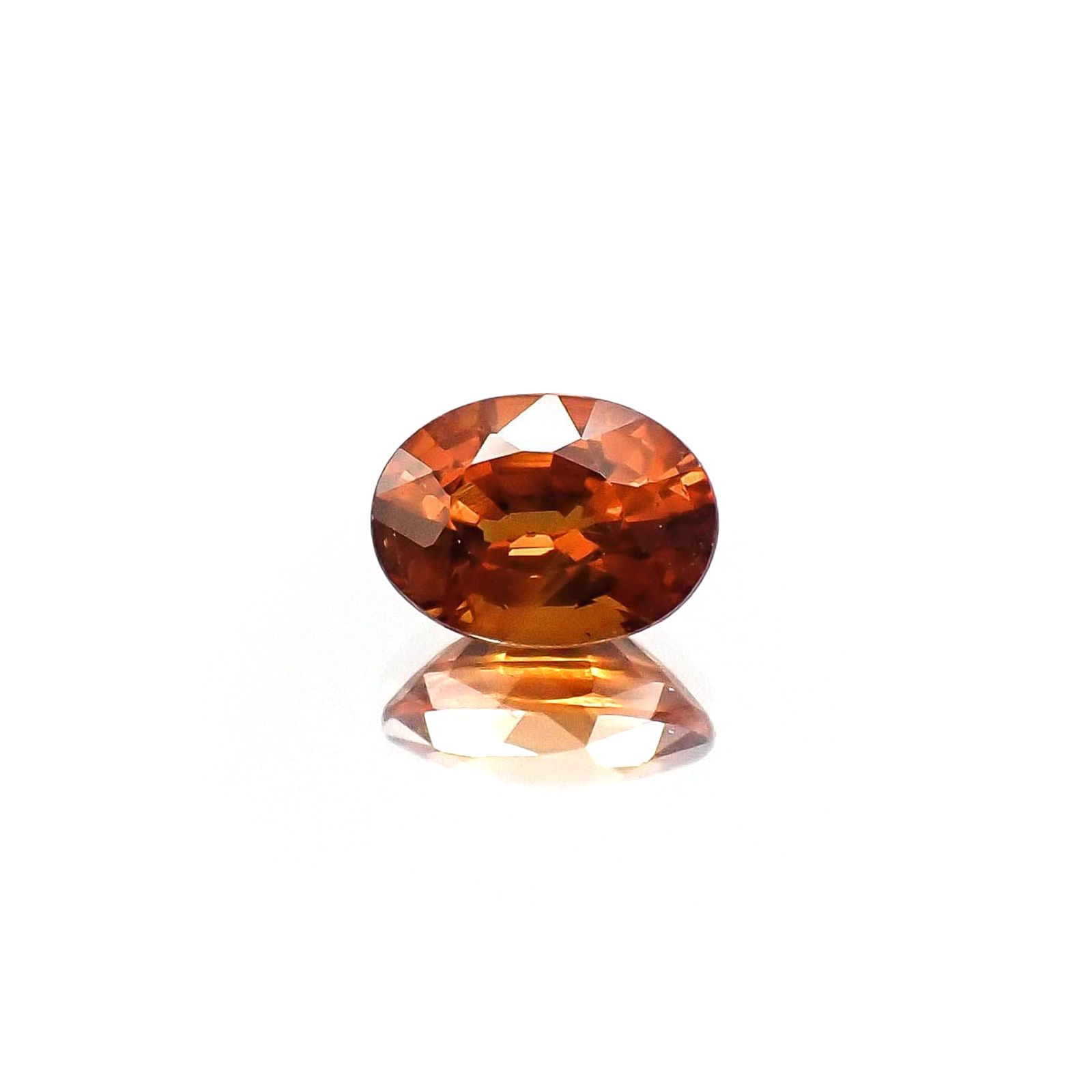 スペサルティンガーネット(宝石名スペサルティン・ガーネット)ナイジェリア産 識別済 1.15ct / 7x5.2mm前後 [260622156]