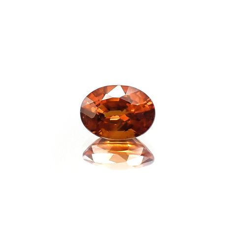 スペサルティンガーネット(宝石名スペサルティン・ガーネット)ナイジェリア産 識別済 1.15ct / 7x5.2mm前後 [260622156]