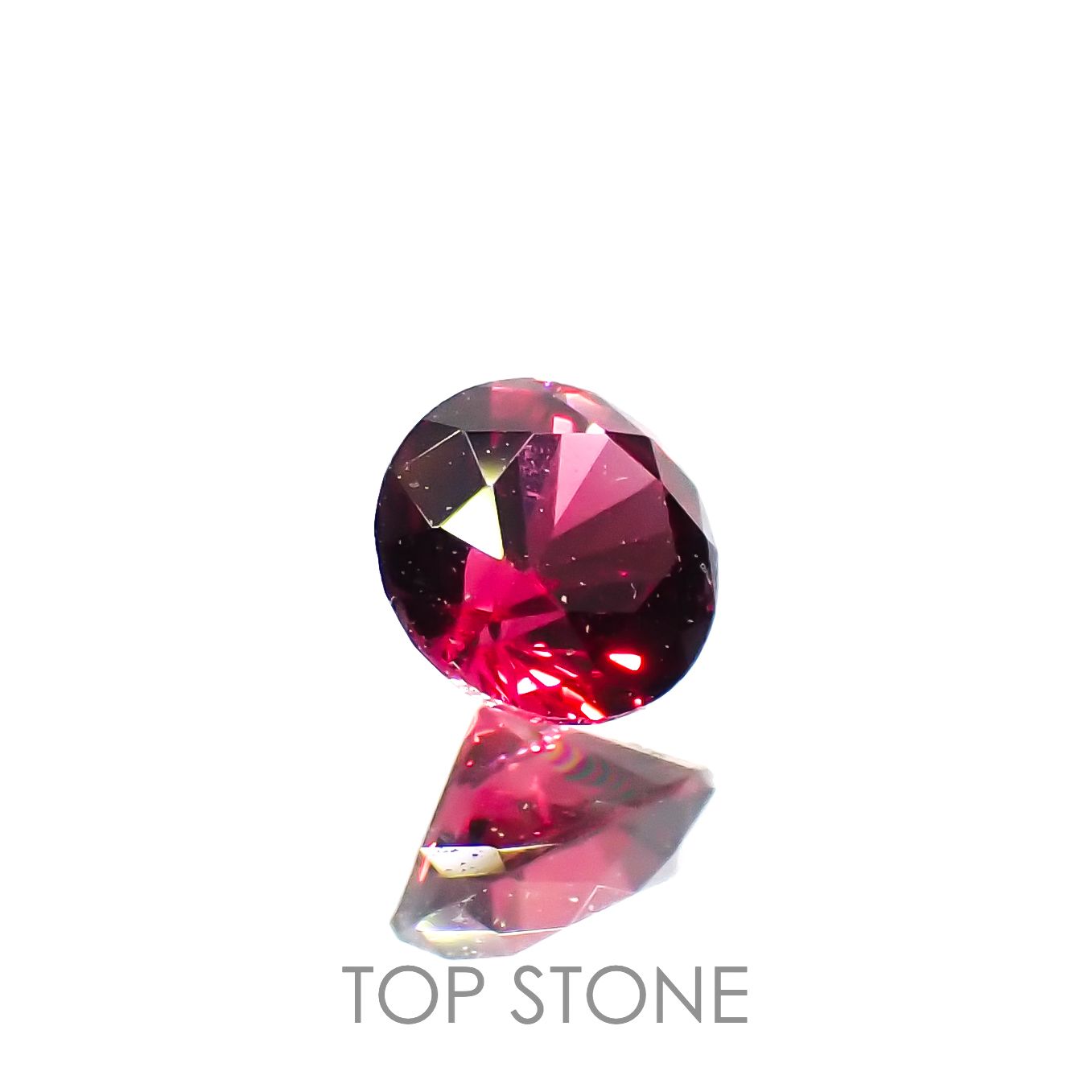 レッドスピネル ビルマ/マダガスカル産 0.18ct[230220556]3.4x3.4mm前後
