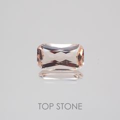 モルガナイト(宝石名モルガナイト) ナイジェリア産 1.02ct 識別済[20129096]9×4.7mm前後