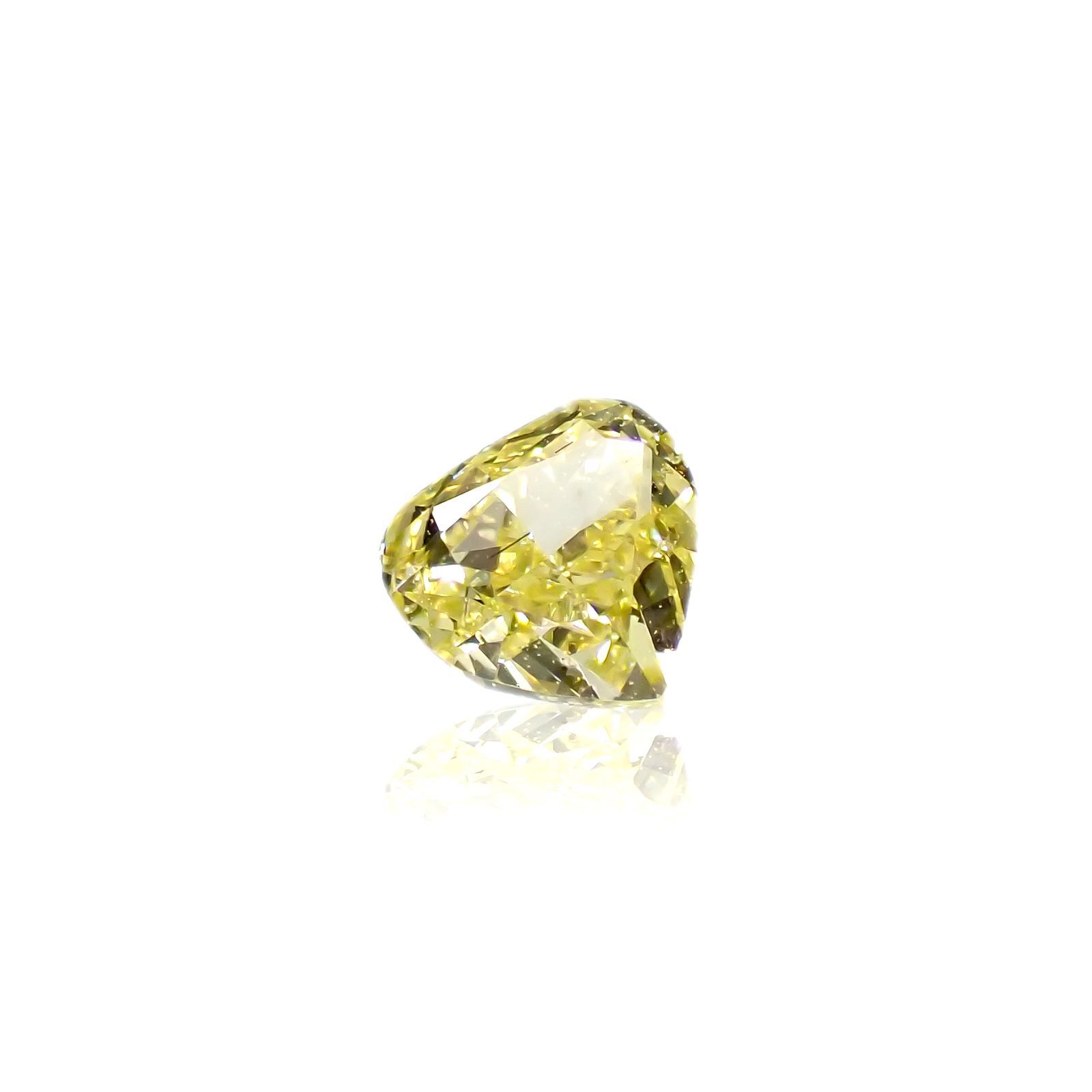 イエローダイヤモンド SI-VS(宝石名ダイアモンド) 0.11ct 識別済[220616391]2.9x3mm前後