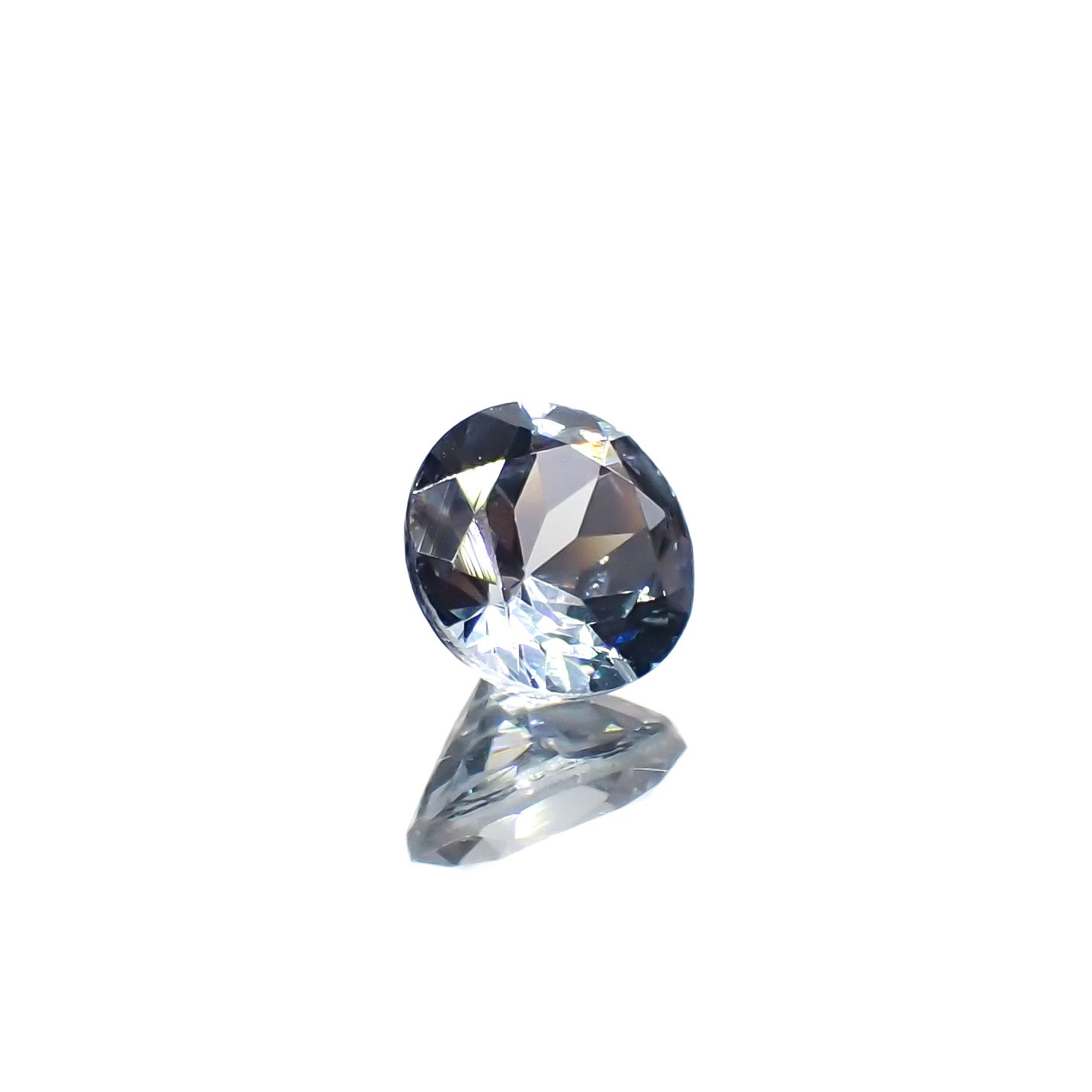 ブルーイッシュグレースピネル タンザニア産 0.58ct[231224882]5x5mm前後