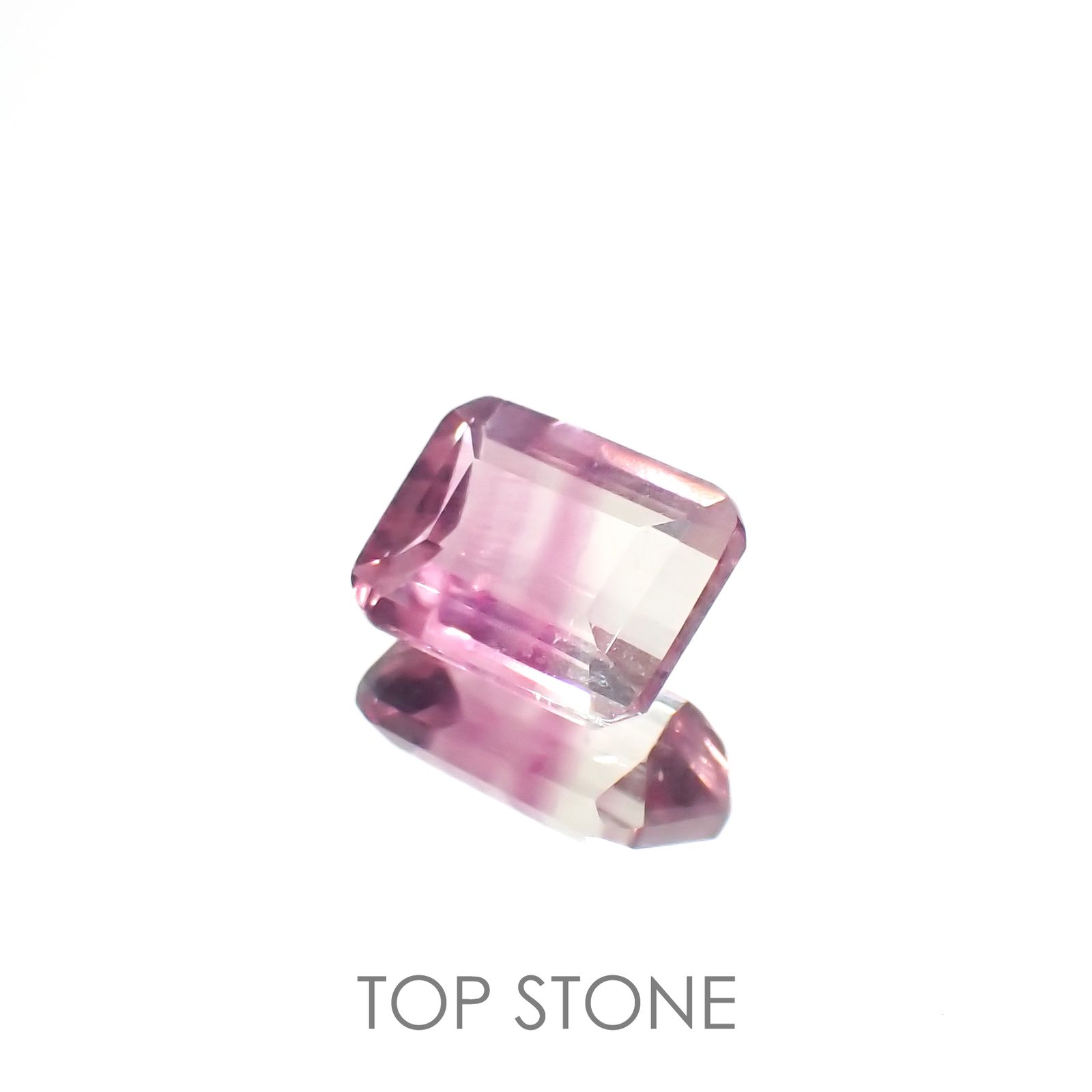 バイカラーフローライト 中国産 1.79ct[220917993]8x6mm前後