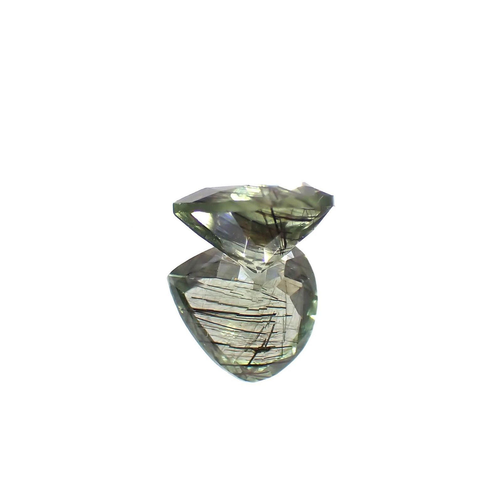 ルドウィジャイトインペリドット パキスタン産 1.90ct / 8.5x8.2mm前後 [260419515]