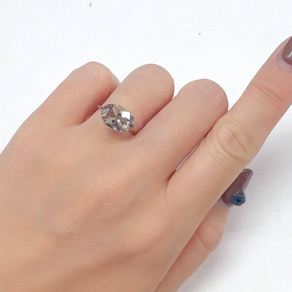 ◇カスタムカット◇ティンカーベルクォーツ ブラジル産 2.98ct[240628172]11.8x7.7mm前後