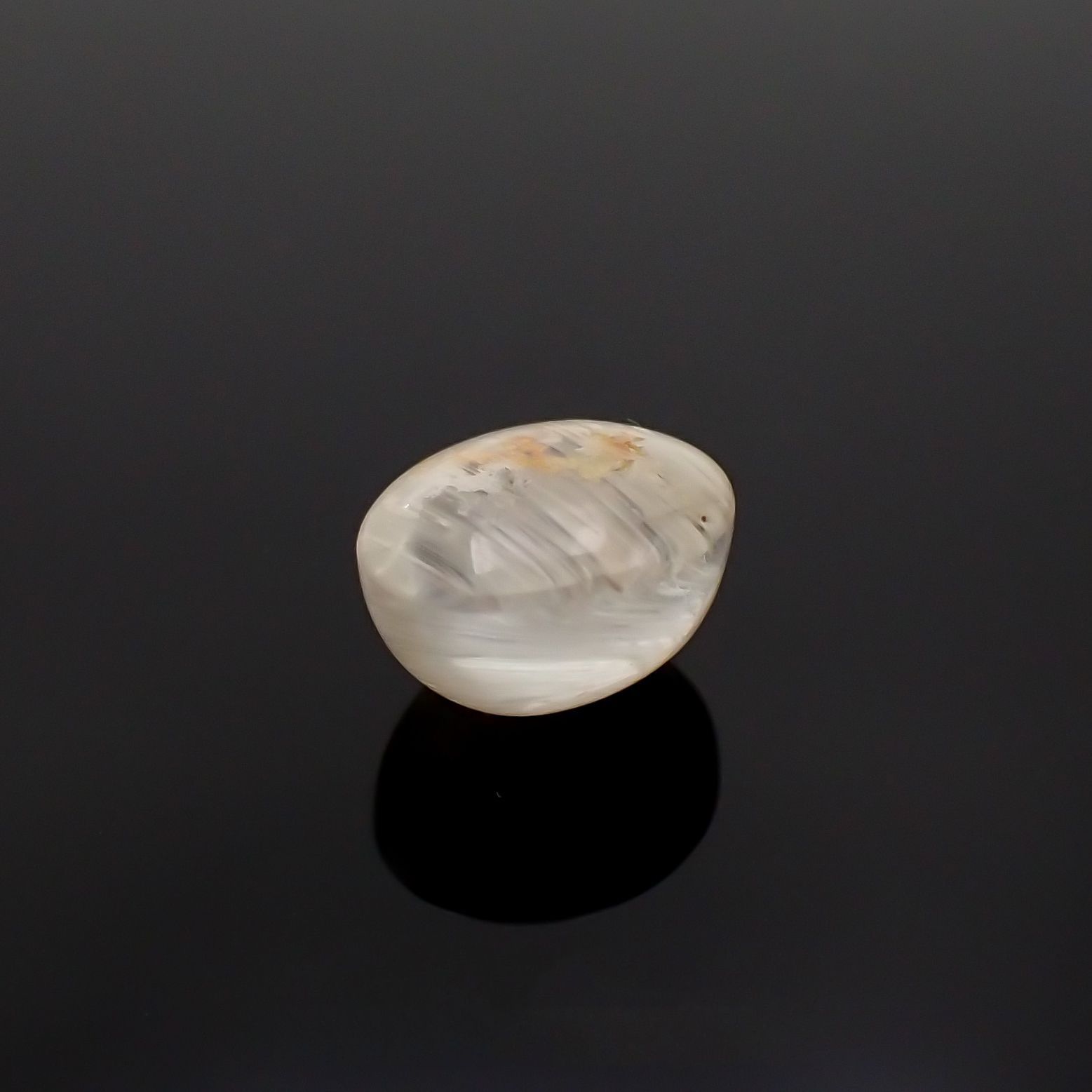 トパーズキャッツアイ ビルマ産 6.93ct[221018509]11.1x8.8mm前後