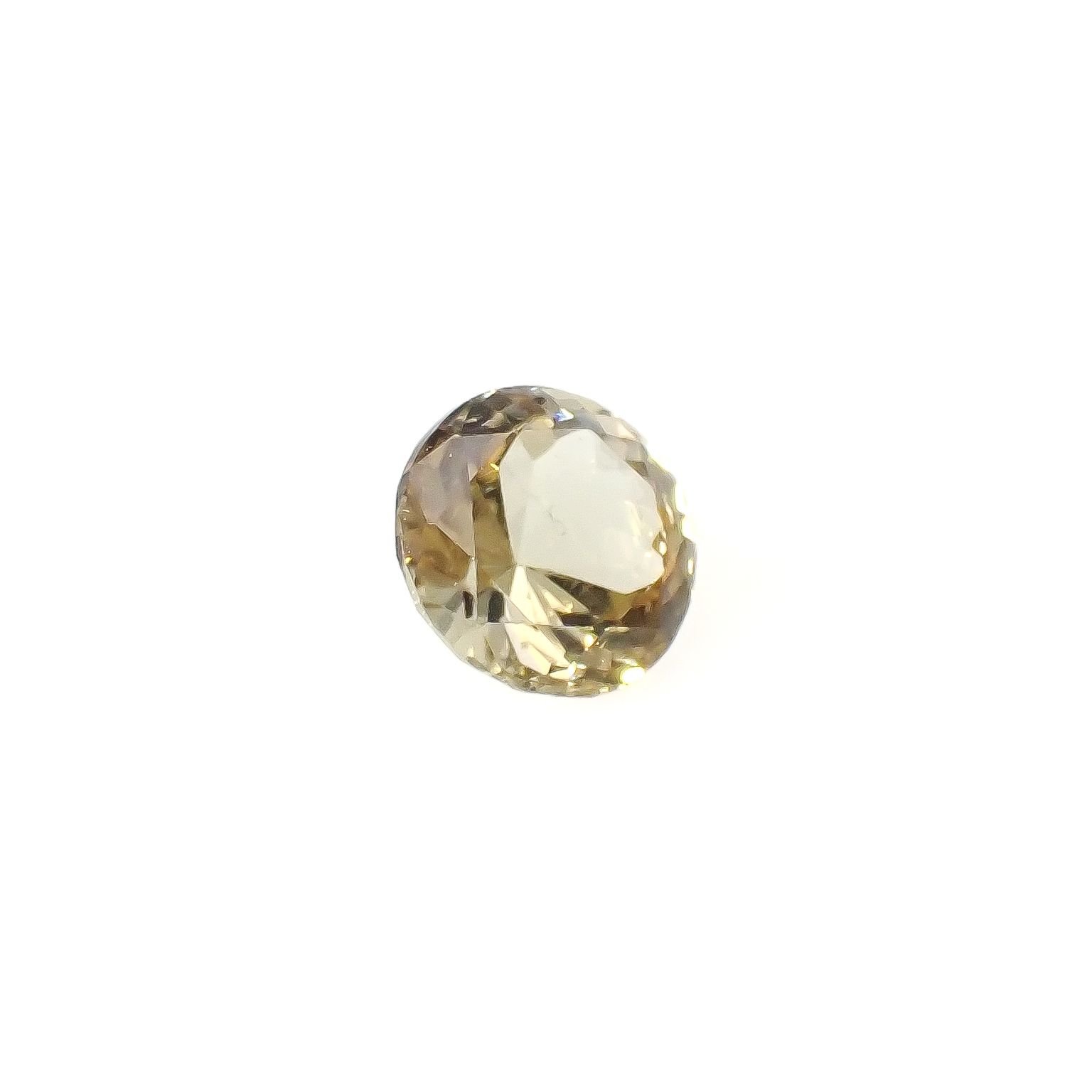 イエローゾイサイト タンザニア産 0.54ct[240427132]5x5mm前後