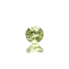 パロットクリソベリル(宝石名クリソベリル)インド産 0.27ct 識別済[240627985]3.7x3.7mm前後