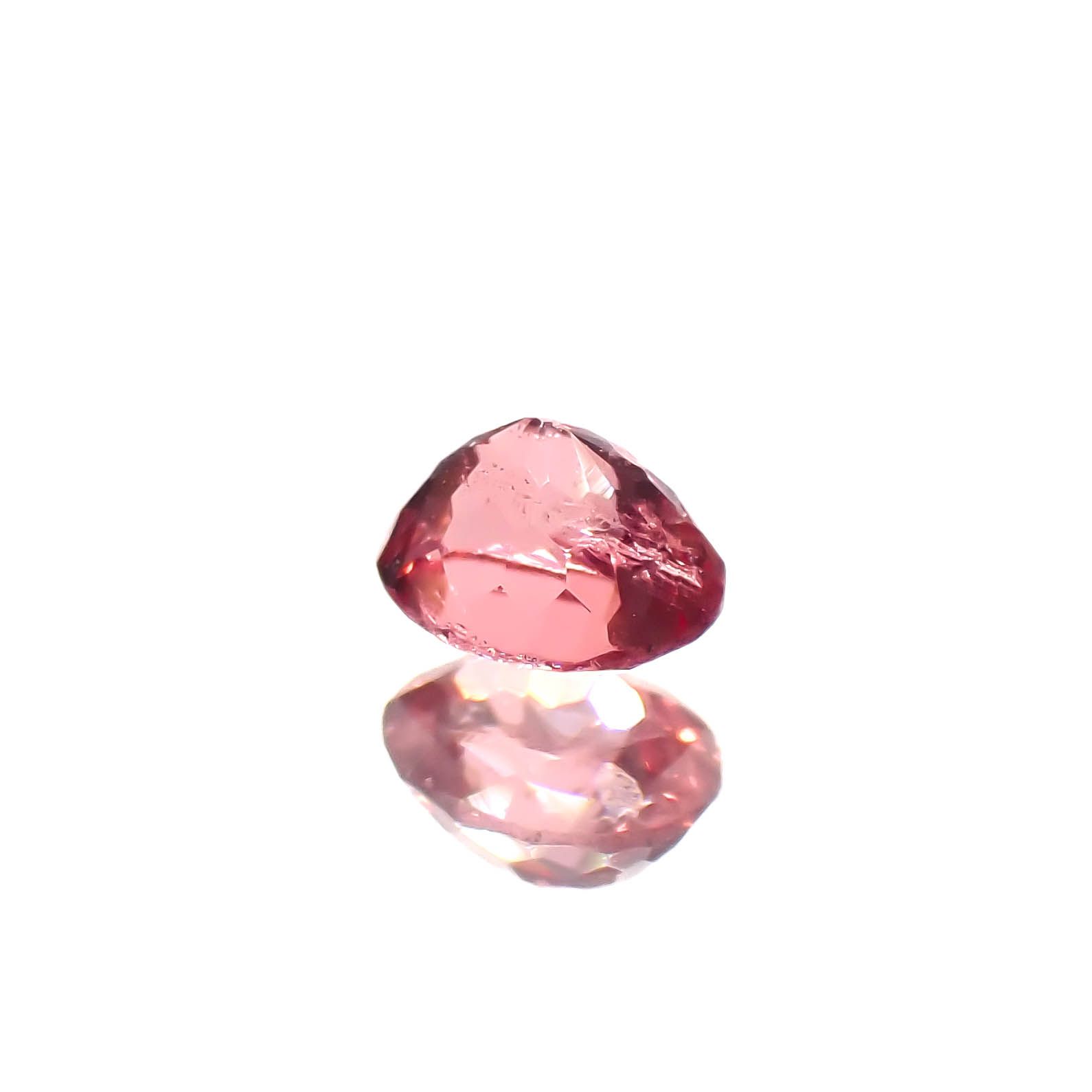 ピンクスピネル パパラチャカラー タンザニア産 0.17ct[230522128]3.5x2.8mm前後