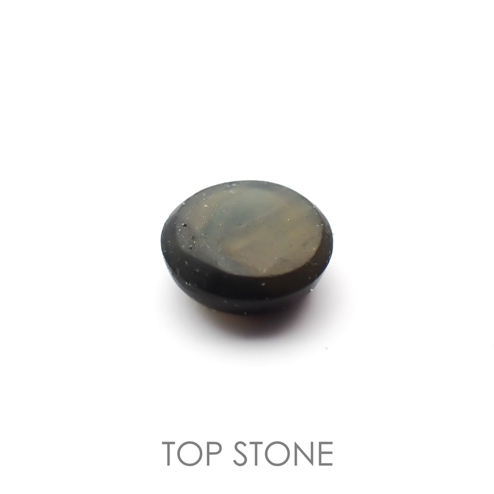 ゴールドシーンサファイア(宝石名シーン・サファイア)ケニア産 0.51ct 識別済[220616224]4.7x4.5mm前後