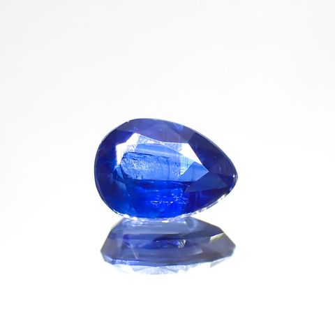 カイヤナイト(宝石名カイヤナイト)ネパール産 0.92ct 識別済[231023930]7.1x5.1mm前後