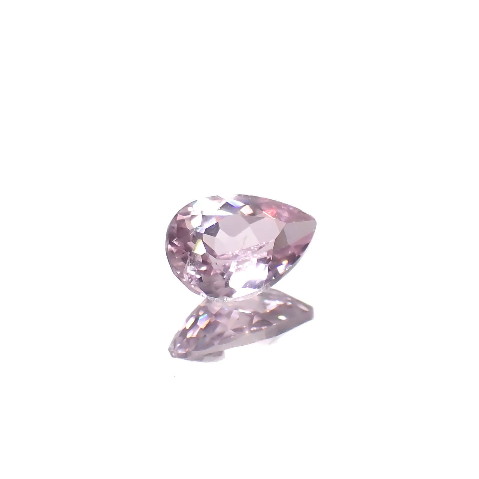 カラーシフト ピンクダイアスポア アフガニスタン産 0.45ct[240627978]6.1x4.2mm前後