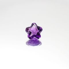 <ランダムセレクト1個販売> ◇サクラカット◇アメジスト ブラジル産 0.76ct前後[20085370]6×6mm前後