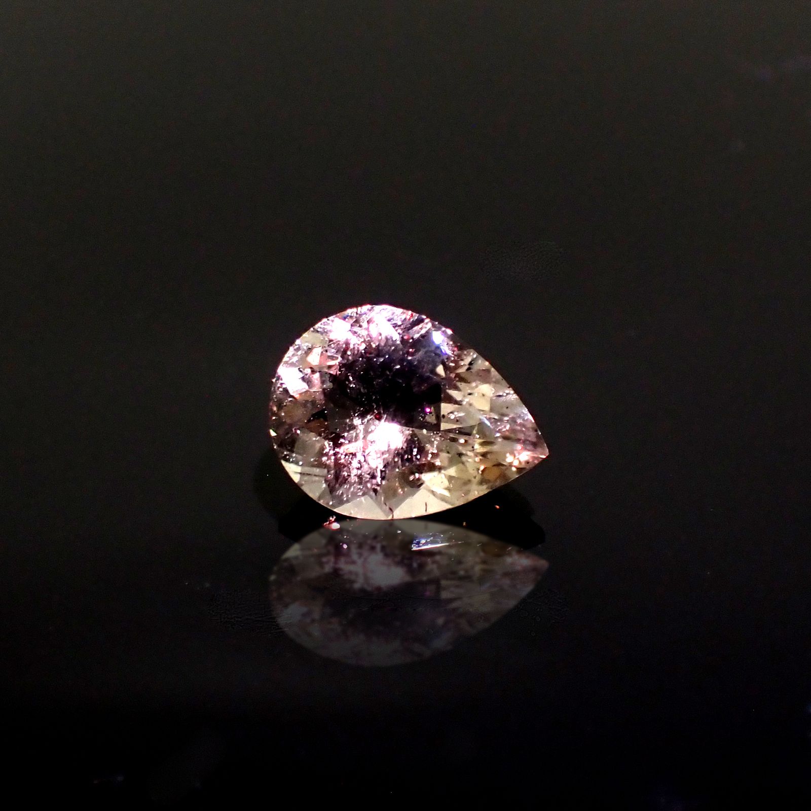 ティンカーベルクォーツ ブラジル産 2.59ct[230923481]11.8x8.9mm前後