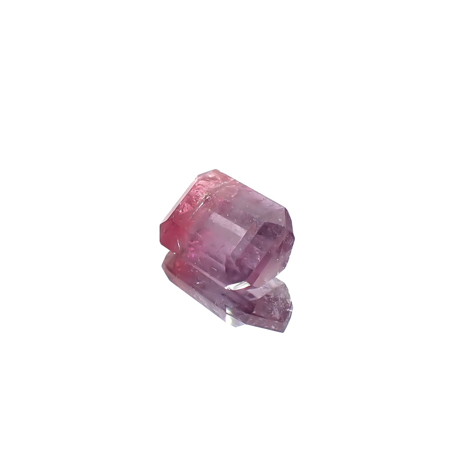 バイカラートルマリン アフガニスタン産 3.76ct [241029400]10.8x7.7mm前後