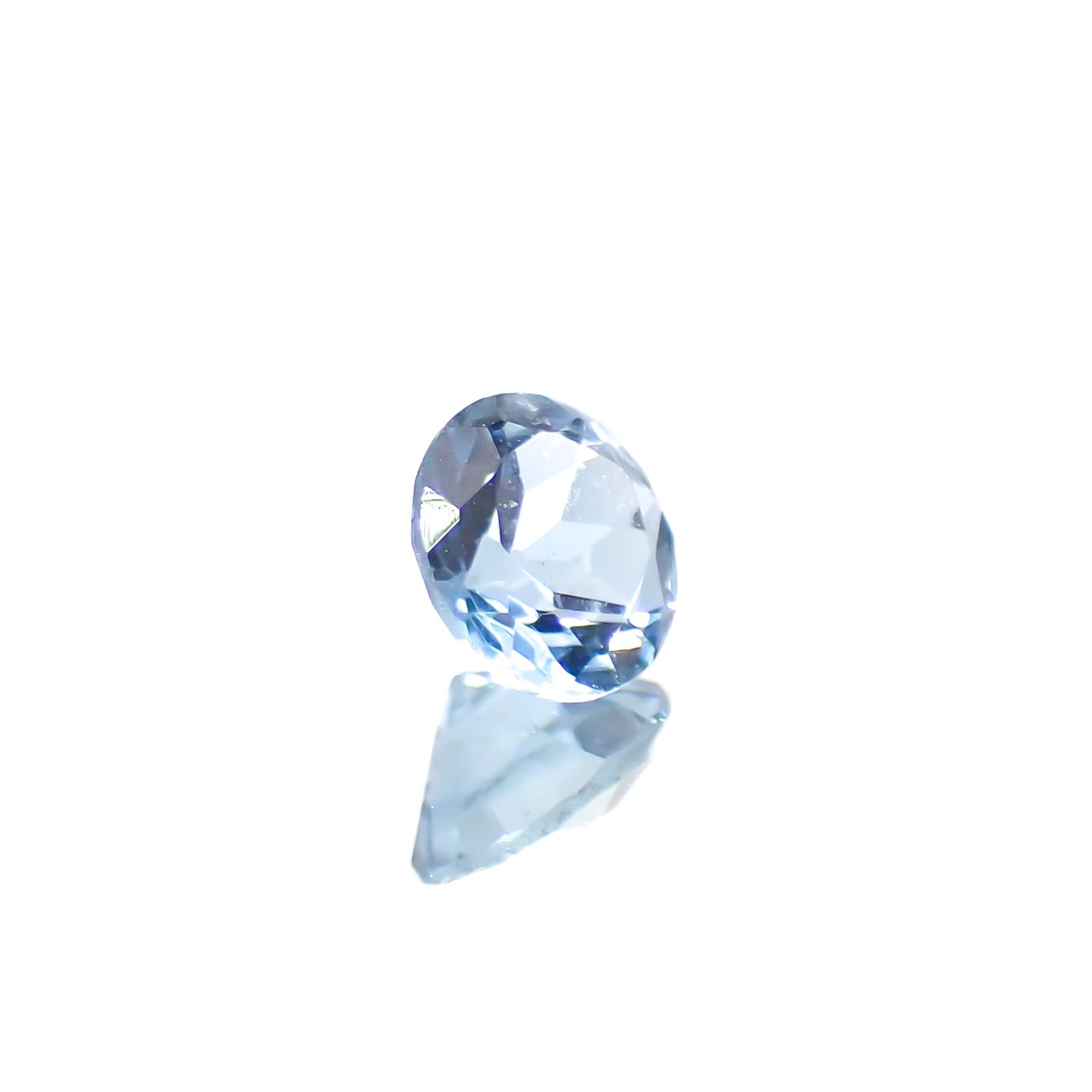 サンタマリアアクアマリン ブラジル産 0.19ct[240225989]3.8x3.8mm前後
