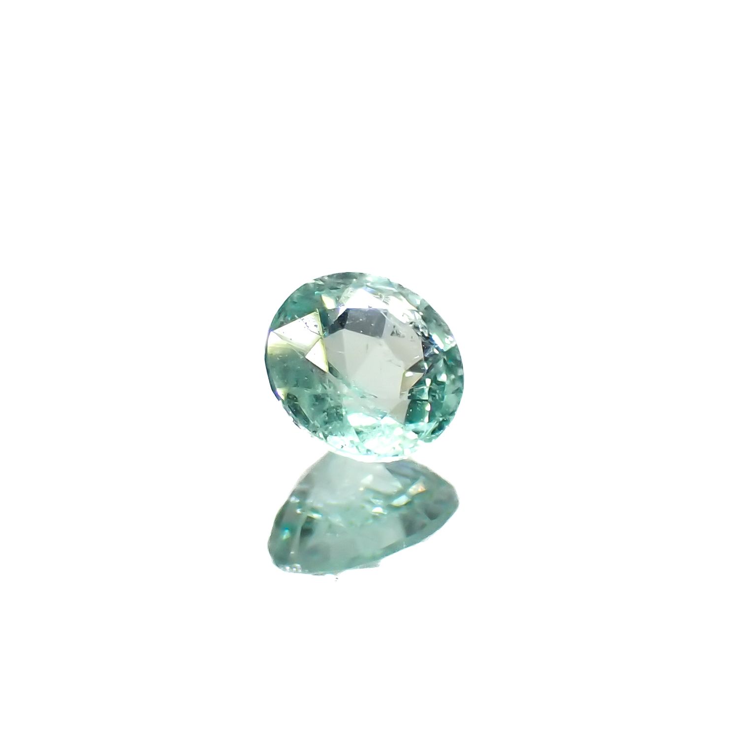 パステルカラーエメラルド コロンビア産 0.21ct[240225940]3.9x3.9mm前後