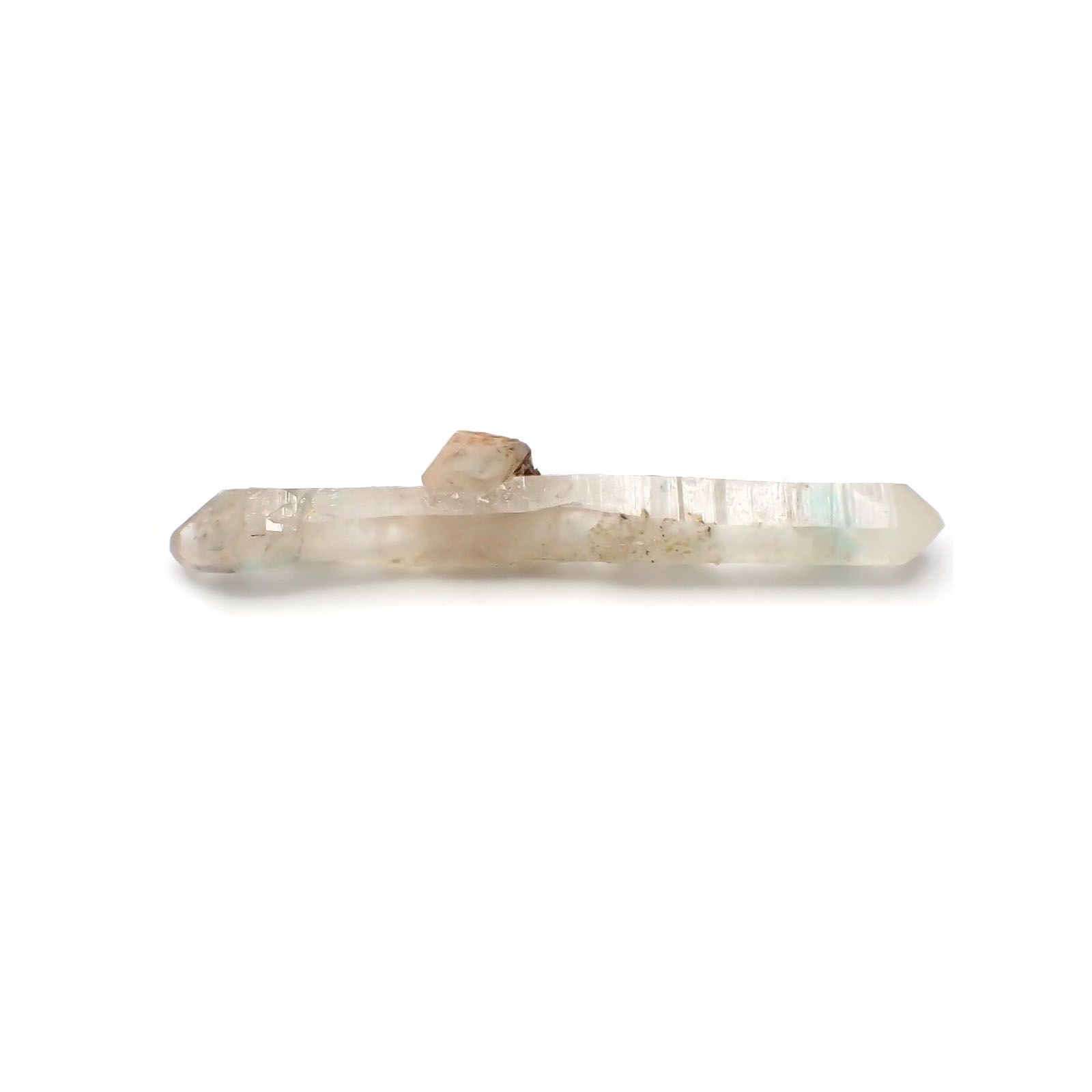 アホイト 原石(宝石名アホイト イン クォーツ)南アフリカ・メッシーナ鉱山産 2.67ct 識別済[230522034]27.2x6.3mm前後