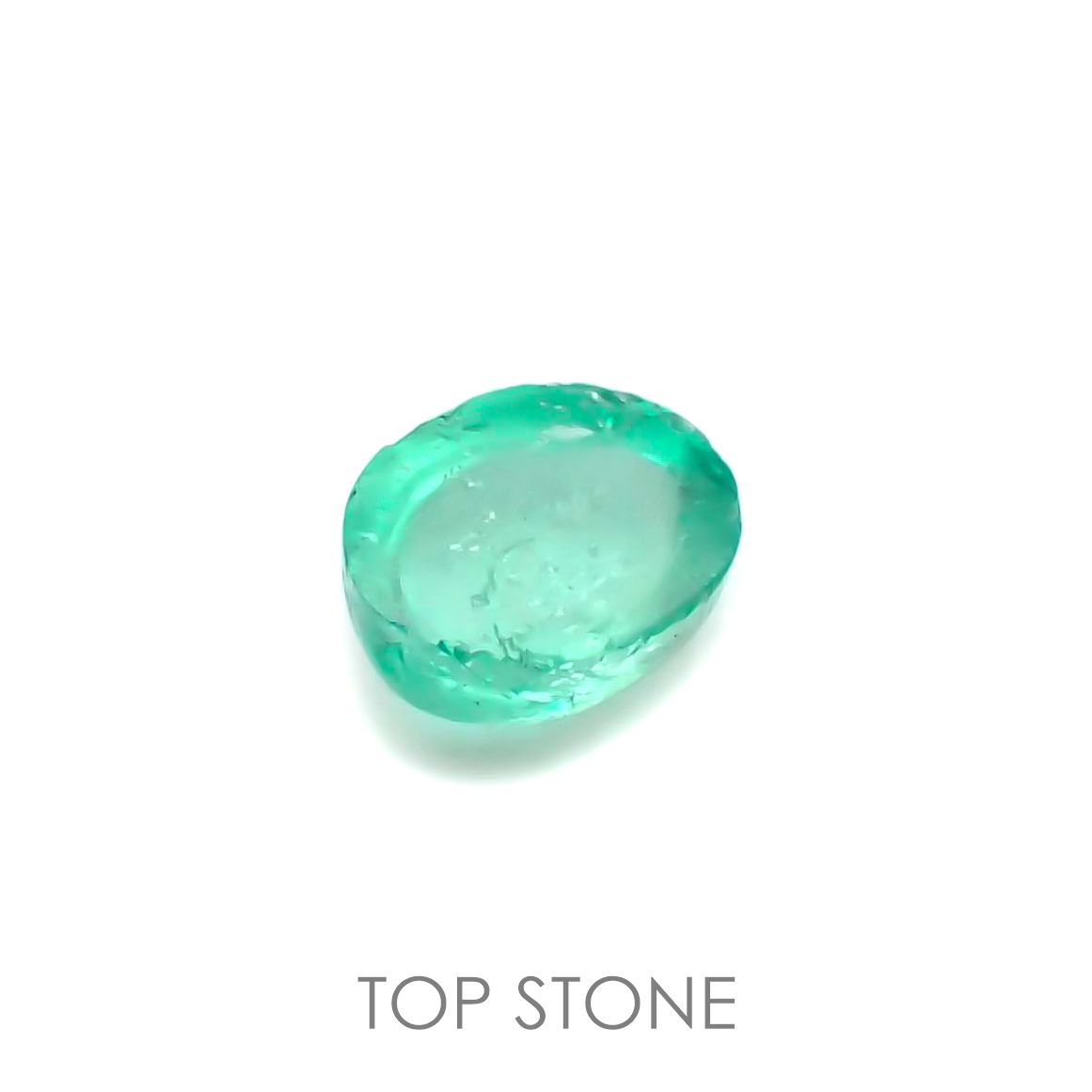 エメラルド(宝石名エメラルド)コロンビア産 0.41ct 識別済[220817278]5x4mm前後