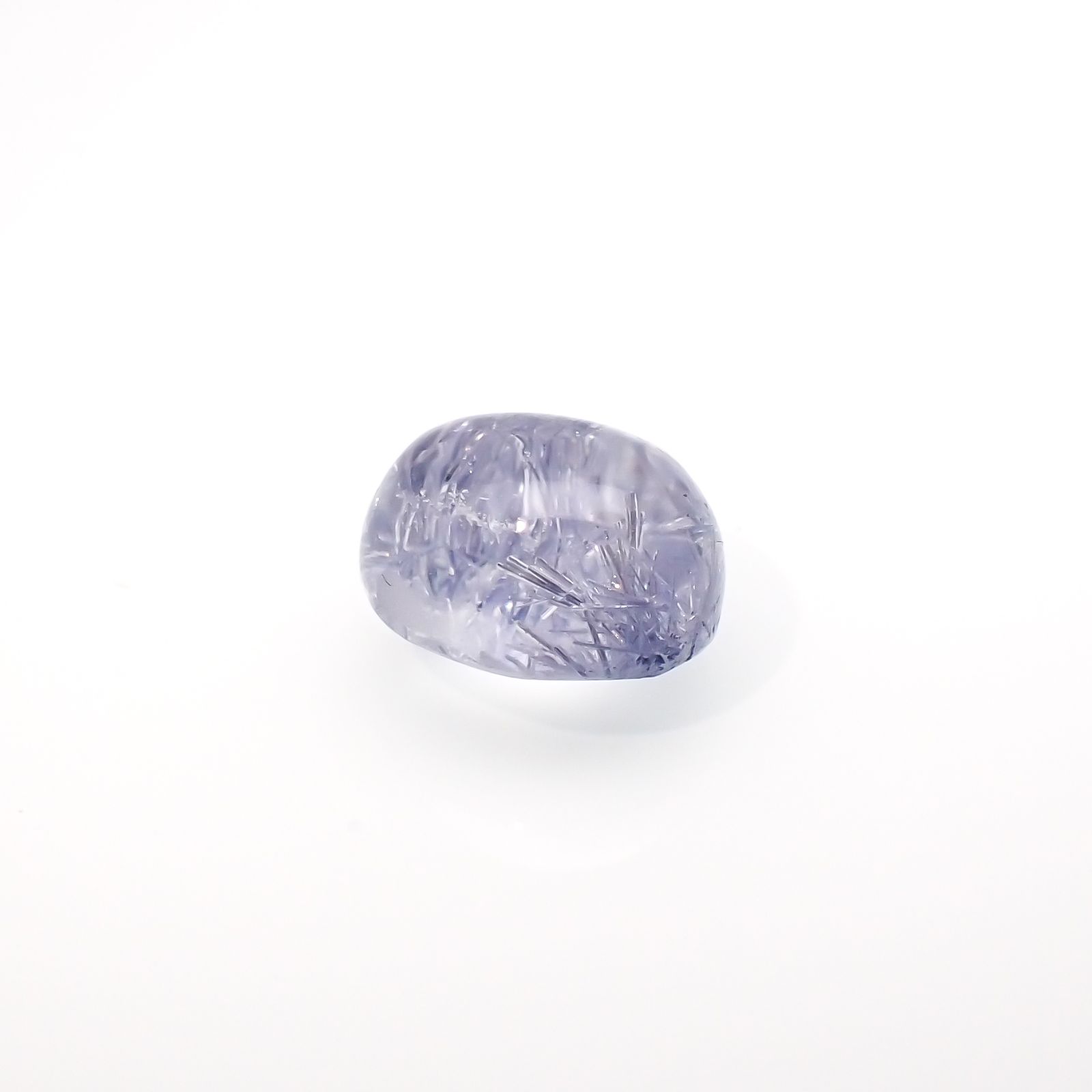 デュモルチェライトインクォーツ ブラジル産 2.90ct[230320887]8.7x7.5mm前後