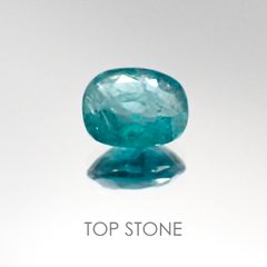 グランディディエライト(宝石名グランディディエライト) マダガスカル産 1.11ct 識別済[20052477]7.3×5.8mm前後