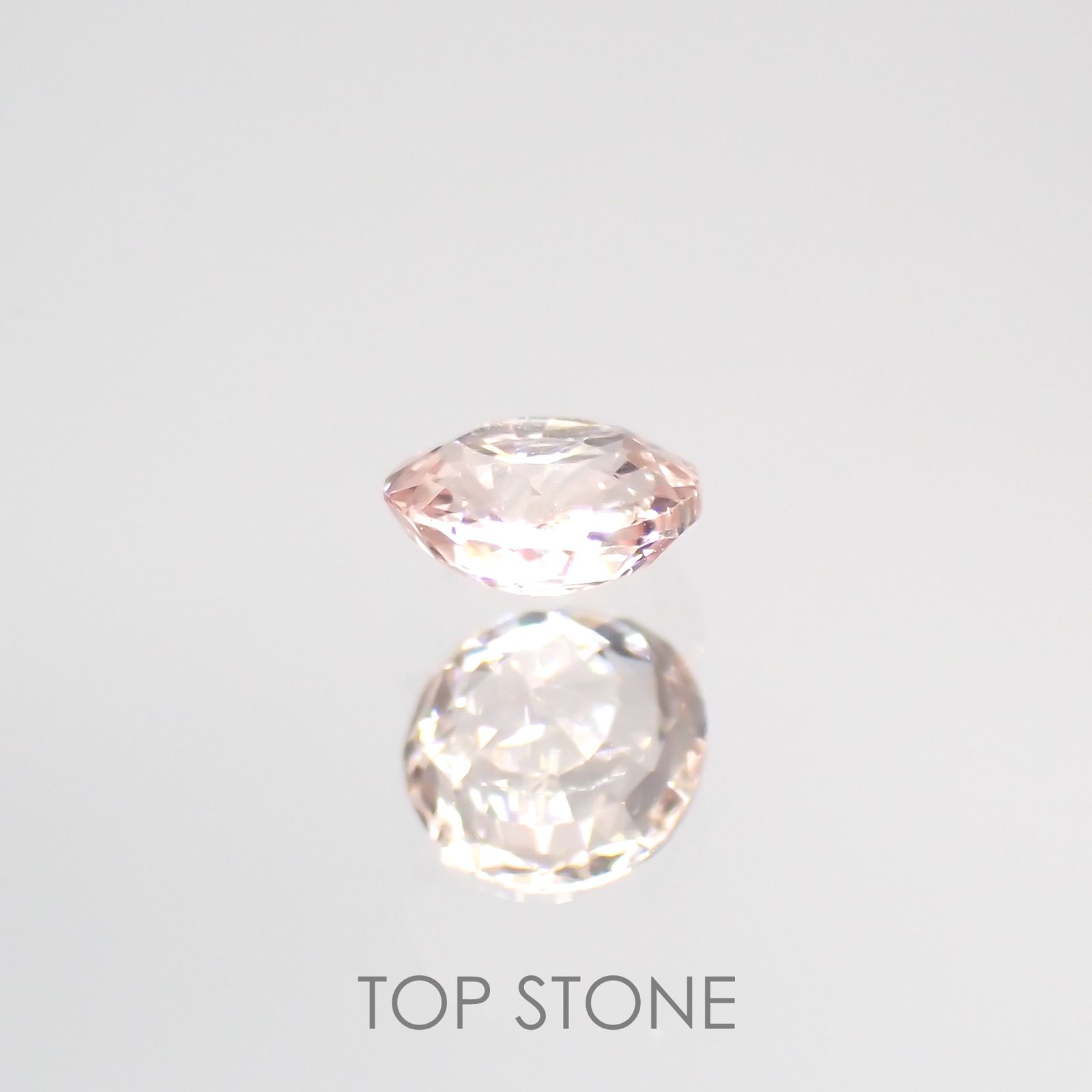 ピンクサファイア(宝石名ピンク・サファイア) マダガスカル/スリランカ産 0.35ct 識別済[210712560]4.2×4.2mm前後