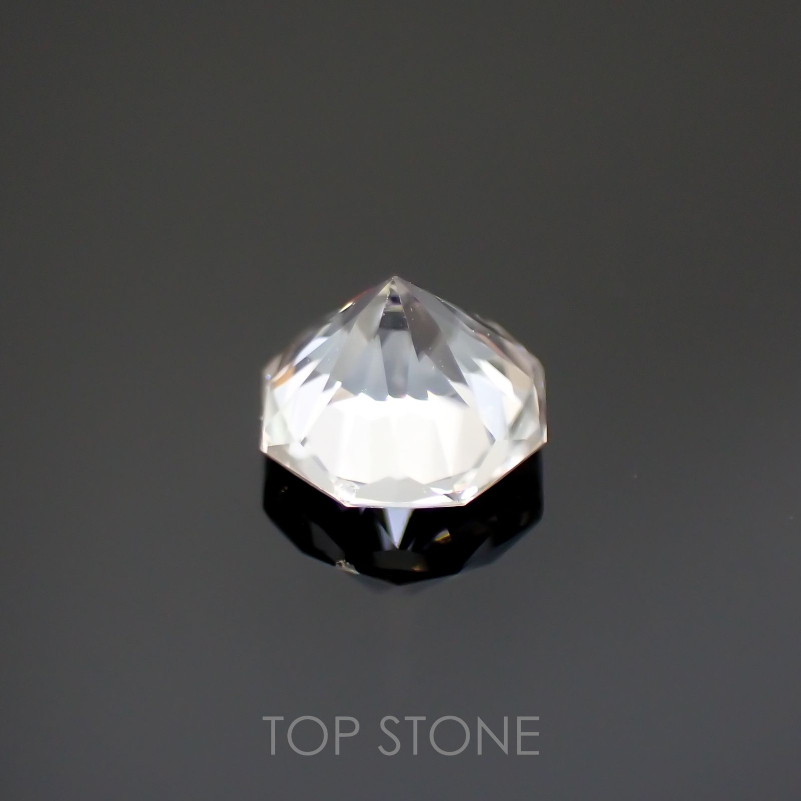 ◇オクタゴンカット◇カラーレスジルコン(宝石名ホワイト・ジルコン)スリランカ/カンボジア産 0.79ct 識別済[220114279]4.7x4.7mm前後
