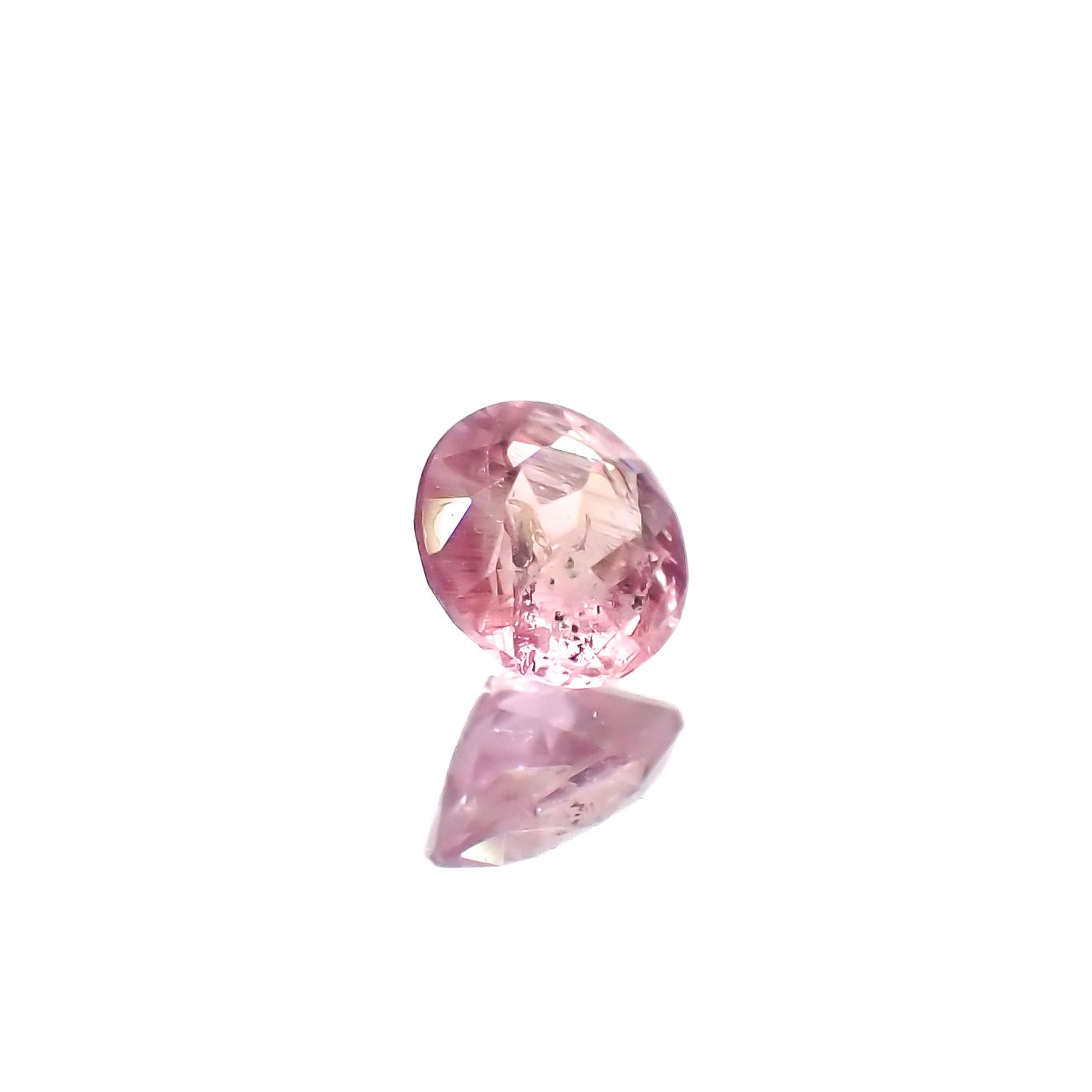 ペツォッタイト(ラズベリル)(宝石名ペツォッタイト)マダガスカル産 0.21ct 識別済[240226158]3.9x3.9mm前後