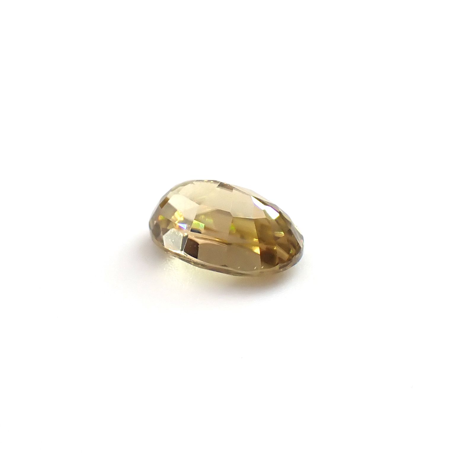 イエロージルコン スリランカ/カンボジア産 2.28ct / 8.7x5.7mm前後 [260932966]