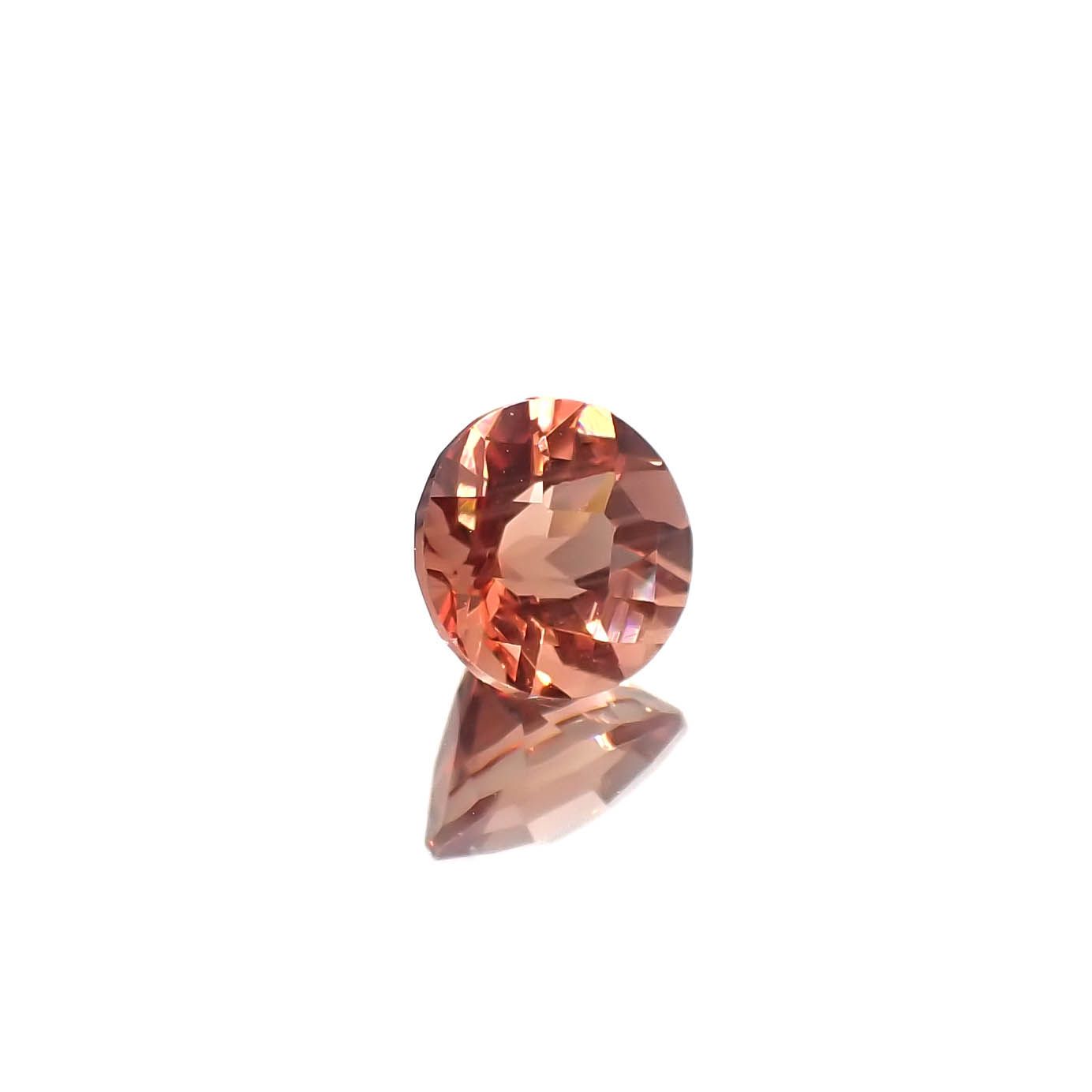◇チェッカーカット◇アンデシン(宝石名アンデシン/ラブラドライト)チベット産 0.78ct 識別済[240225965]6x6mm前後