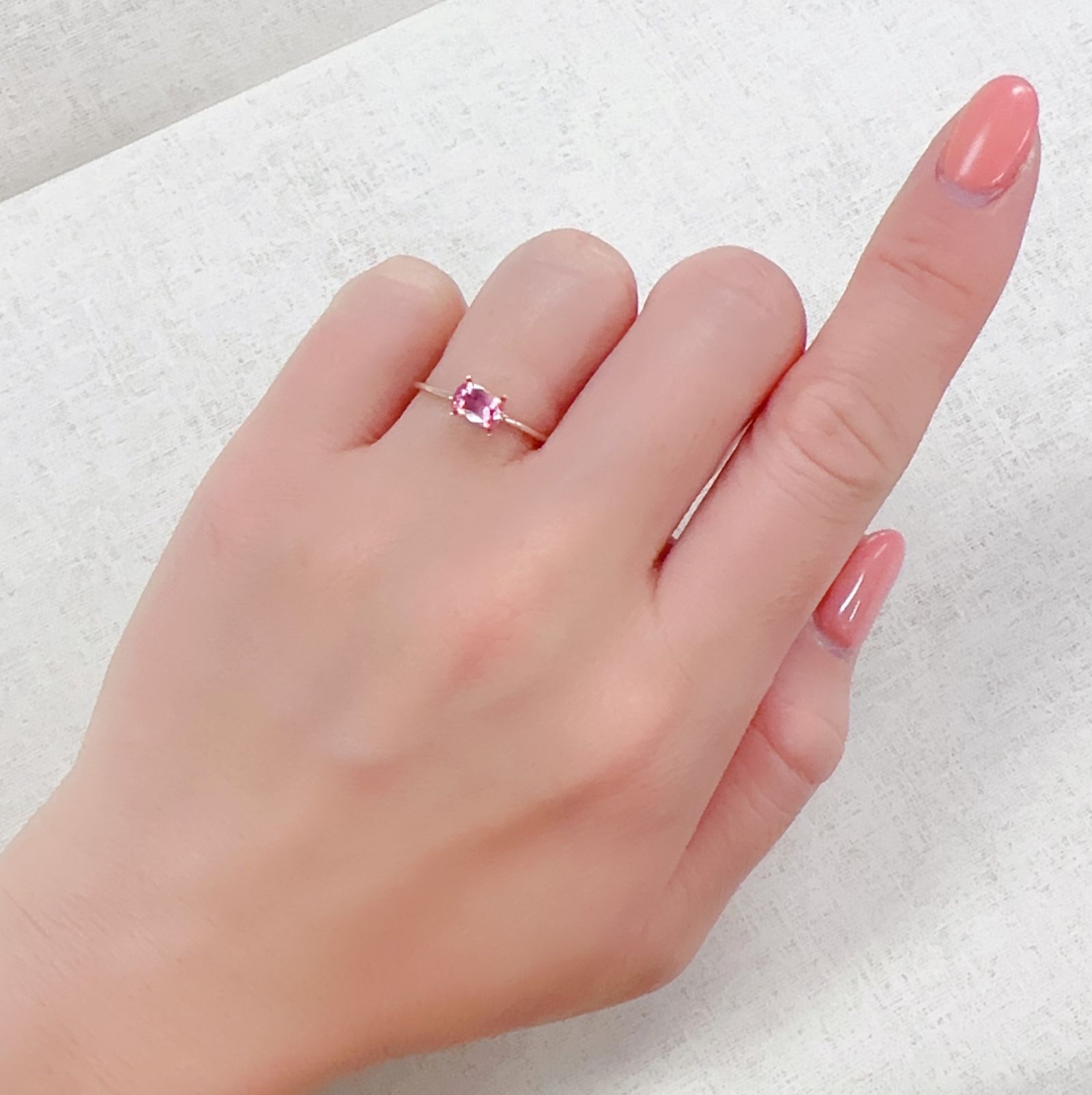 ロードクロサイト(宝石名ロードクロサイト)アメリカ・コロラド州産 0.58ct 識別済[230220724]6x4mm前後