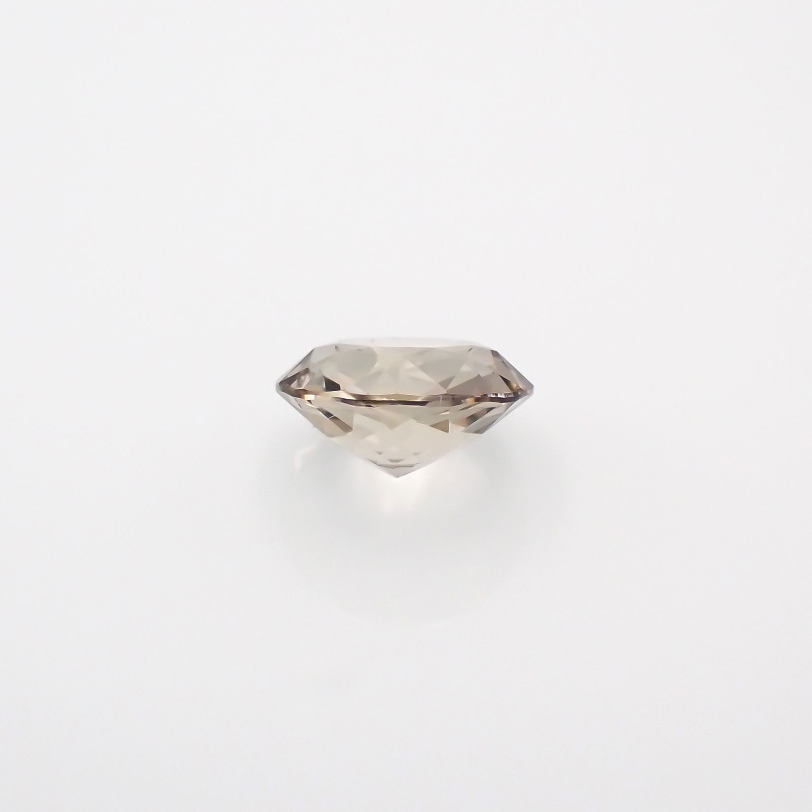 含バリウム・サニディン(宝石名サニディン)ドイツ産 1.66ct 識別済[231224972]8.4x8.4mm前後