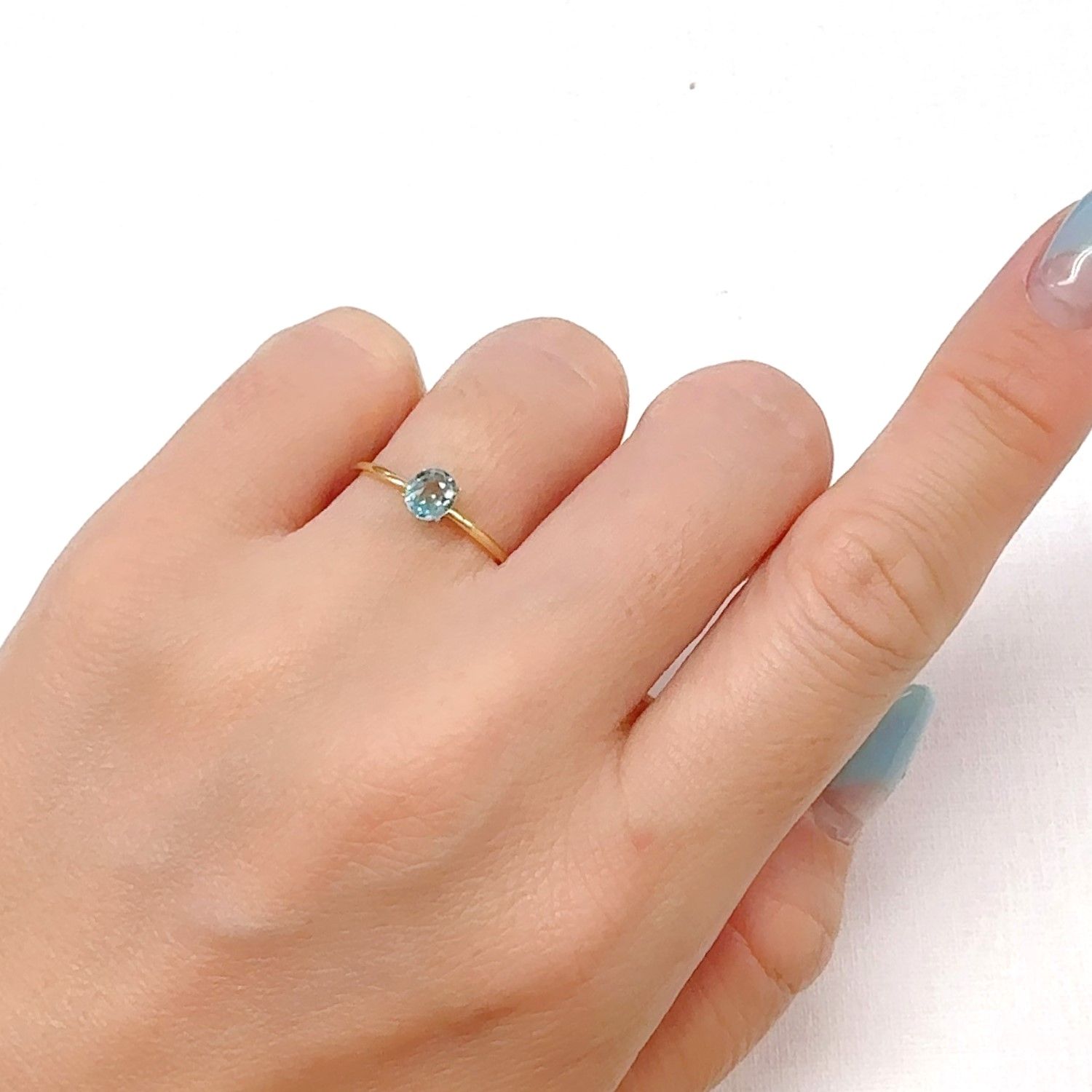 グランディディエライト マダガスカル産 0.36ct[240928845]4.9x4.3mm前後