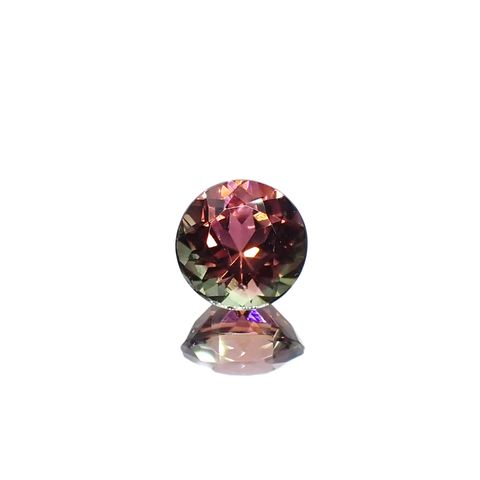 バイカラートルマリン ブラジル産 2.73ct[240527765]8.5x8.5mm前後