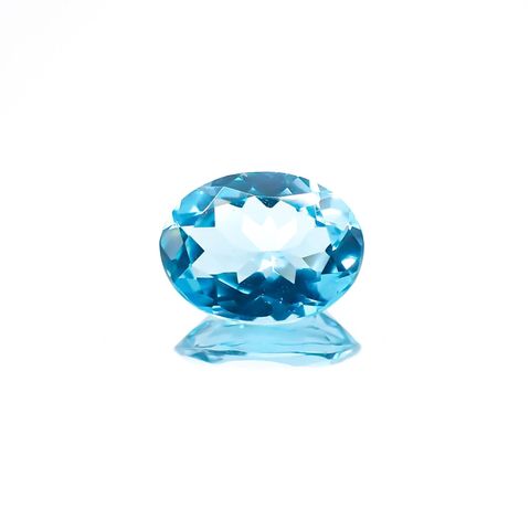 アパタイト(宝石名アパタイト)ブラジル産 1.61ct 識別済[230823189]9x6.8mm前後