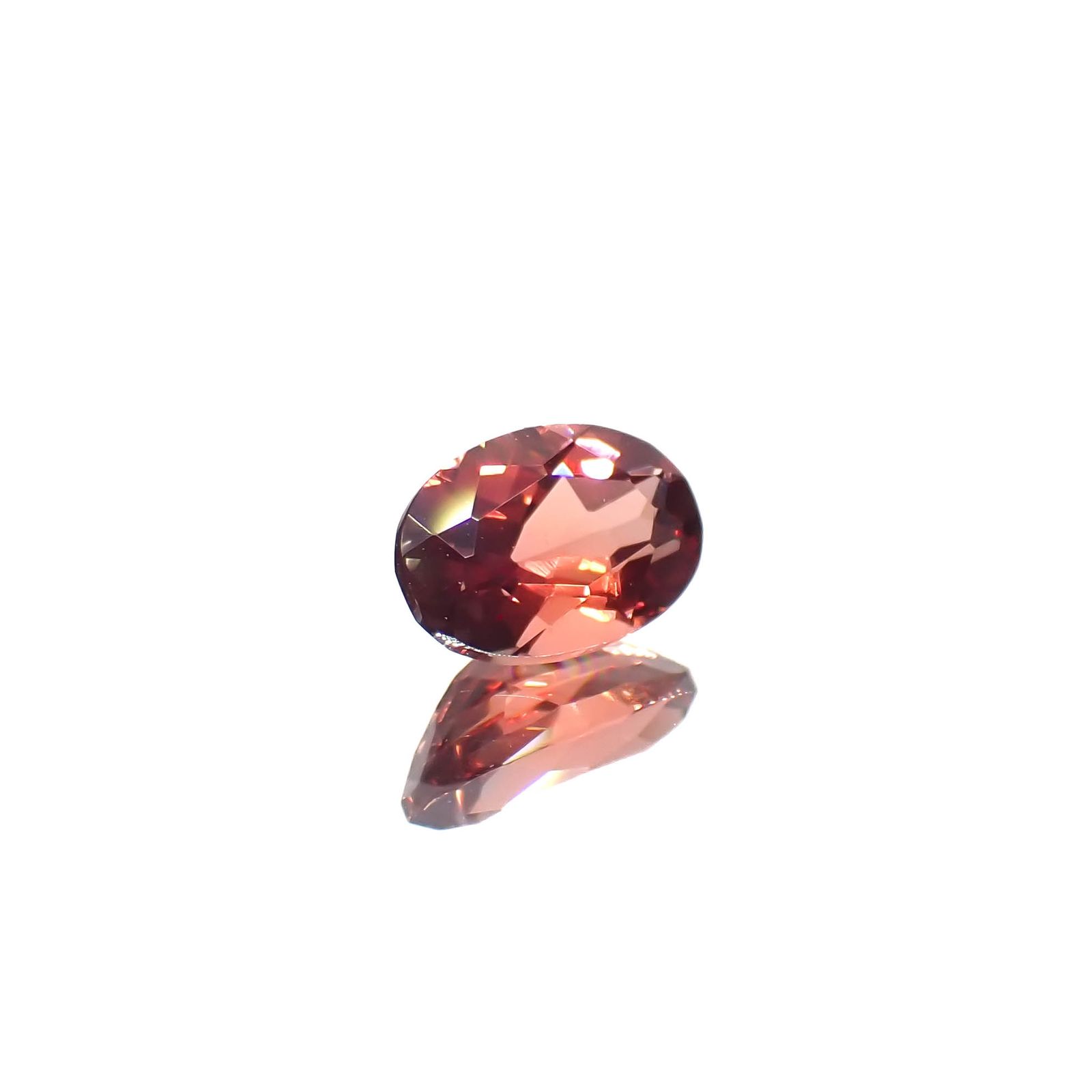 バイカラーアンデシン モンゴル産 0.45ct[230421504]6x4mm前後