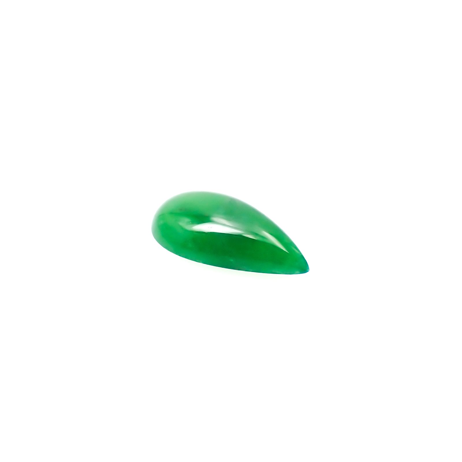 翡翠 ビルマ産 0.85ct[240326950]9.2x4.9mm前後